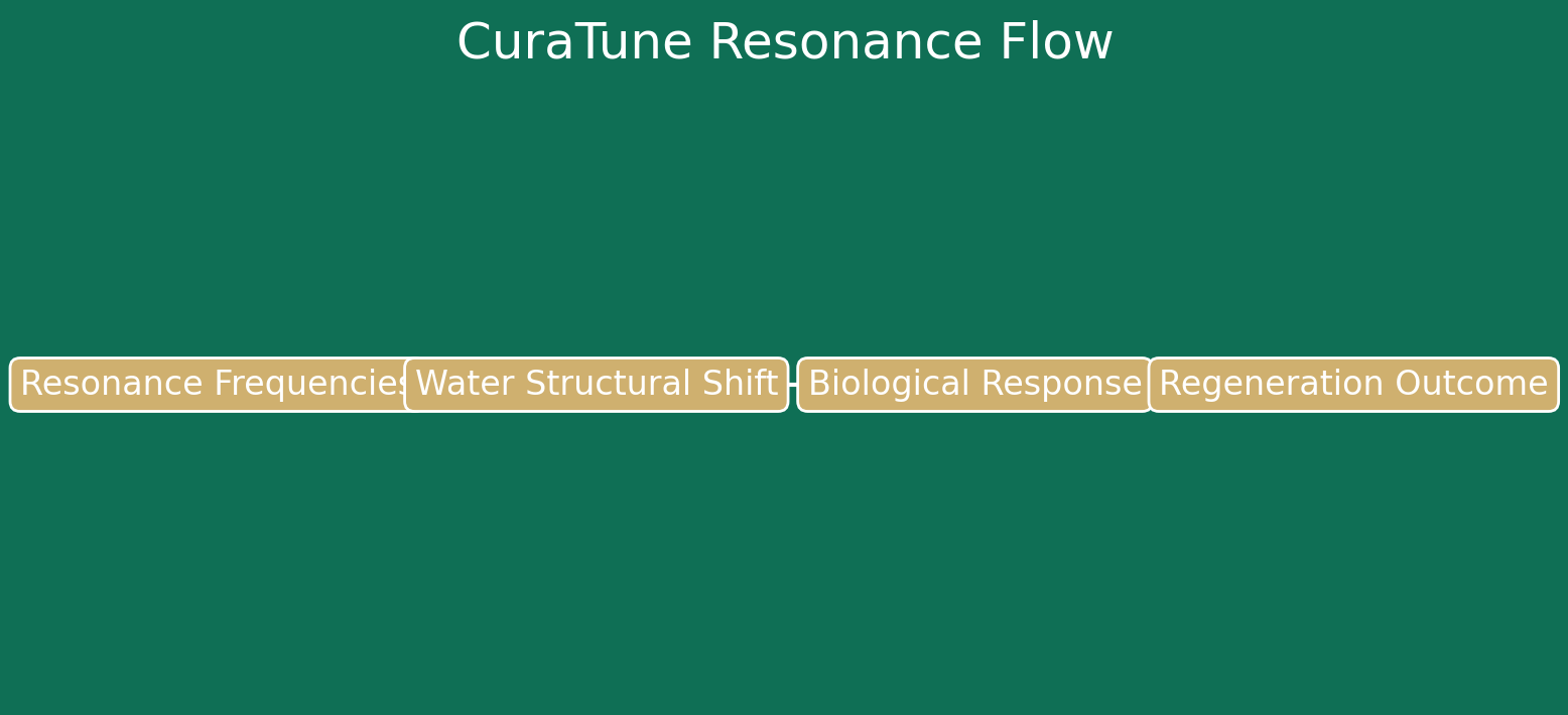 CuraTune Resonance Flow diagram